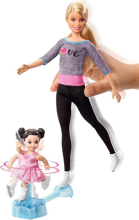 Image du produit Barbie Jeu de poupées sportives - Entraîneur de patinage artistique