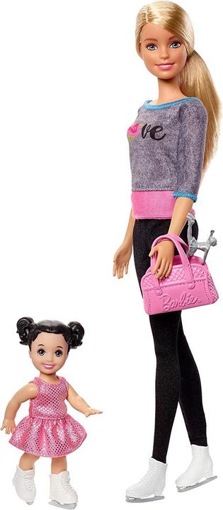 Image du produit Barbie Jeu de poupées sportives - Entraîneur de patinage artistique