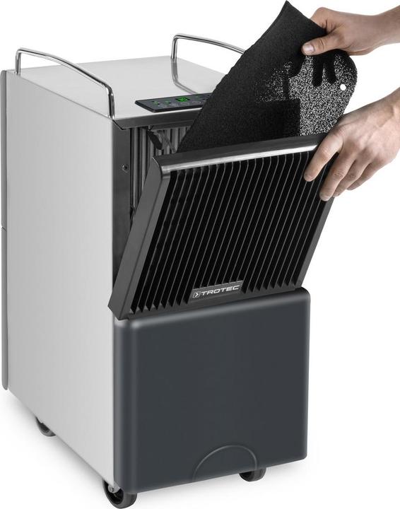 Actual product image Trotec TTK 120 E dehumidifier with hot gas defrost system