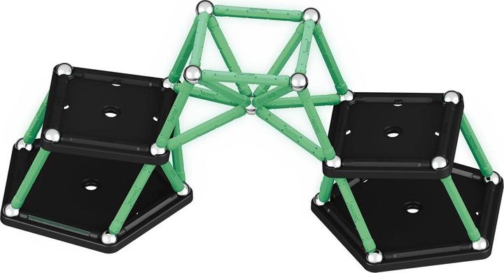 Actual product image Geomag Panels Green line Glow