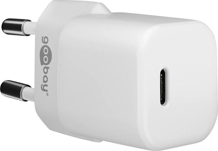 Actual product image Goobay USB C Nano Quick Charger with GaN technology (30 W)