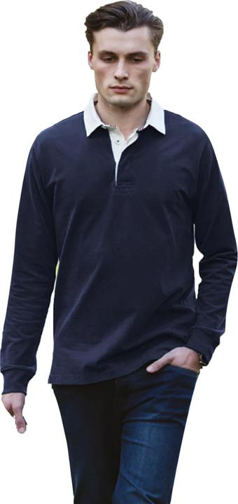 Immagine prodotto Front Row Premium Longsleeve RugbyShirt PoloShirt a maniche lunghe (XL)