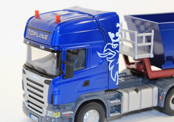 Image du produit Siku Tracteur Scania avec semi-remorque à benne basculante