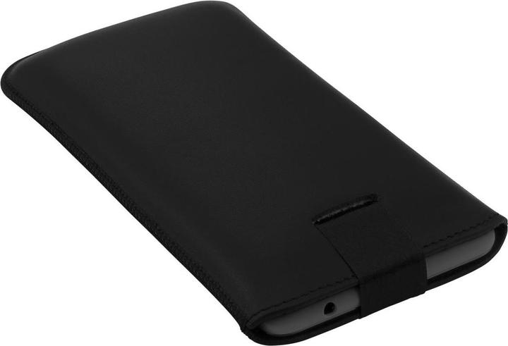 Actual product image Mumbi Leather case with pull-out pocket black for Huawei Y6 2017 (Huawei Y6 (2017))