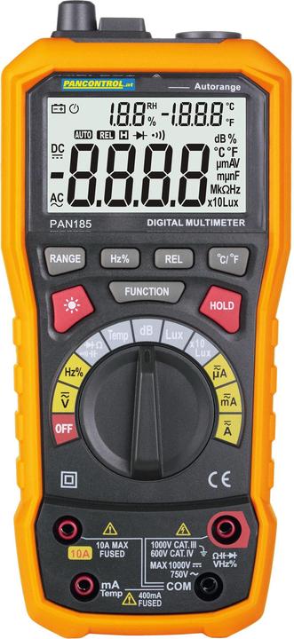 Pancontrol PAN185 Multisensor Messgerät (CAT IV 600V, CAT III 1000V)