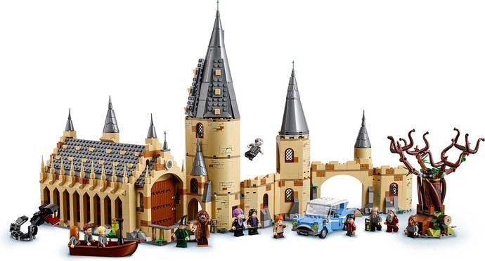 Actual product image LEGO The great hall of Hogwarts (75954, LEGO Harry Potter)