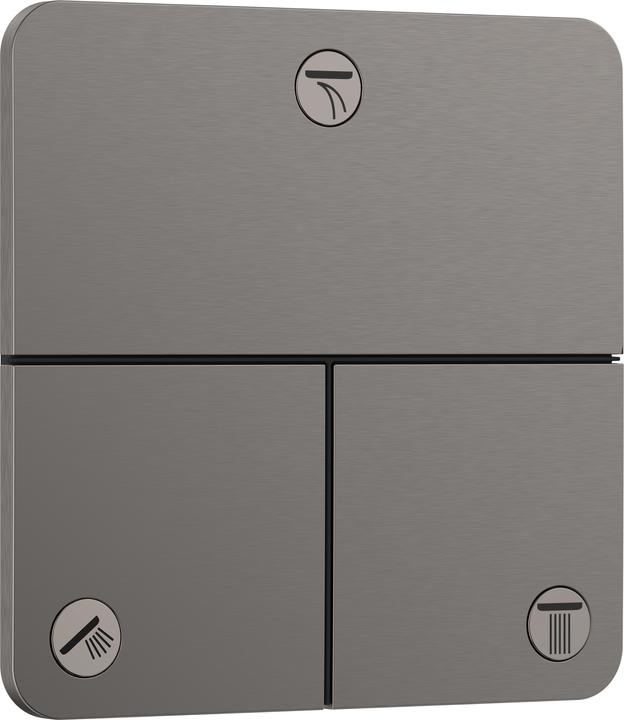 hansgrohe ShowerSelect Comfort Q Ventil, Unterputz, 3 Verbraucher, Soft Edge Rosette, 15587