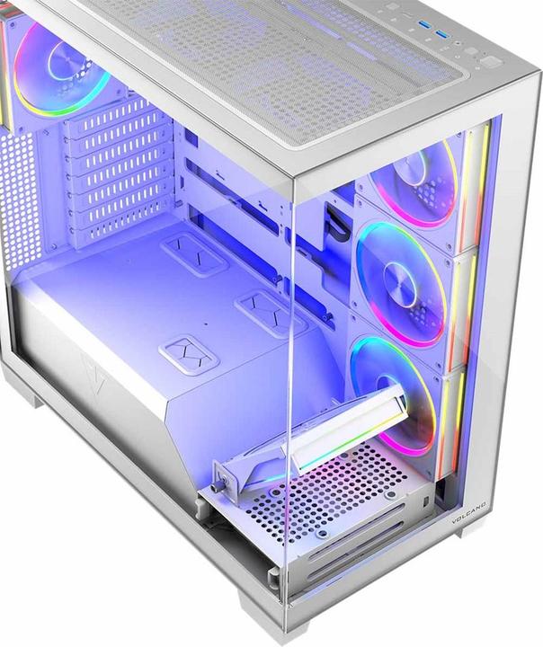 Image du produit Modecom Computergehäuse VOLCANO STELLAR ARGB MIDI 8F (ATX, mATX, Mini-ITX)