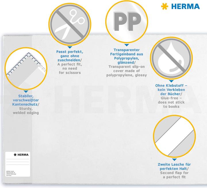 Produktbild Herma Buchschoner BASIC (295 x 540 mm, 1 x)