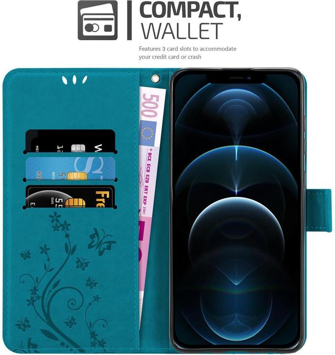 Immagine prodotto Cadorabo Copertina del libro a fiori (Apple iPhone 13 Pro Max)
