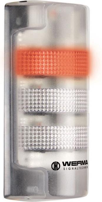 Image du produit Werma Colonne de signalisation 115 à 230 V/AC lumière permanente, feu clignotant IP65