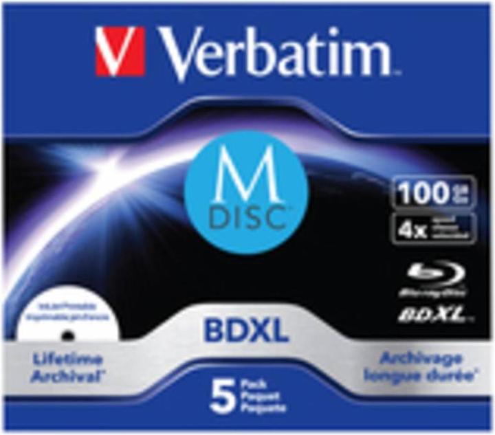 Produktbild Verbatim Bd-R (5 x)