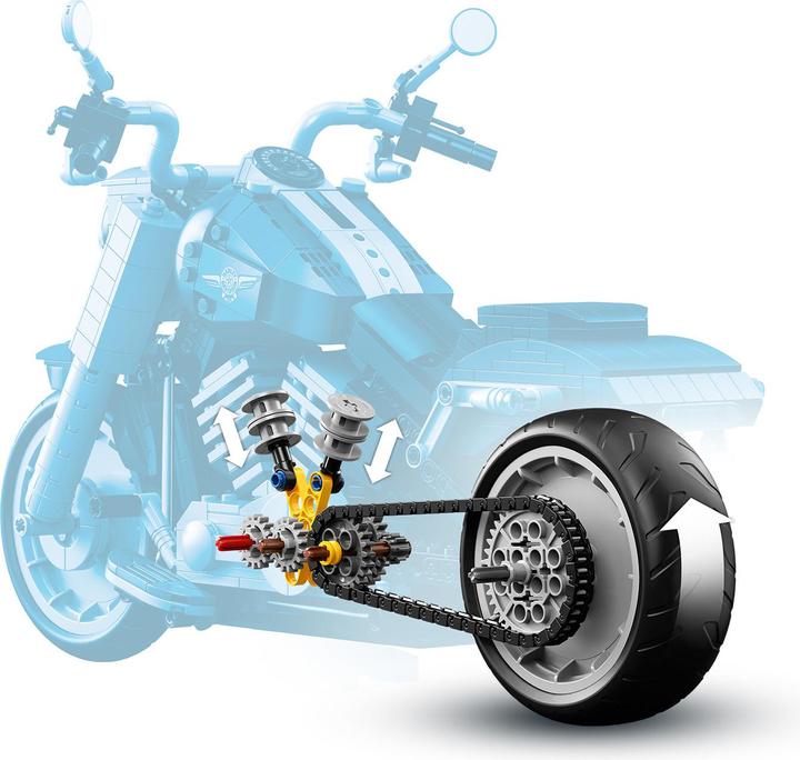 Image du produit LEGO Harley-Davidson Fat Boy (10269, LEGO Creator Expert)