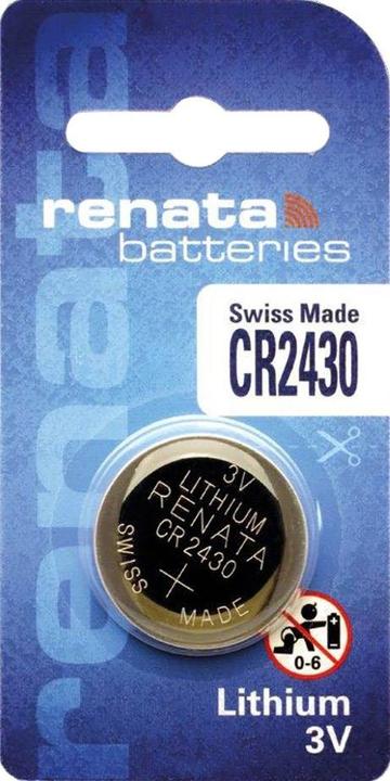 Produktbild Renata Lithium CR2430 (1 Stk., CR2430, 285 mAh)