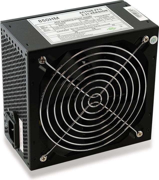 Rhombutech Bloc d'alimentation Gaming Power Active PFC 850 Watts (850 W)