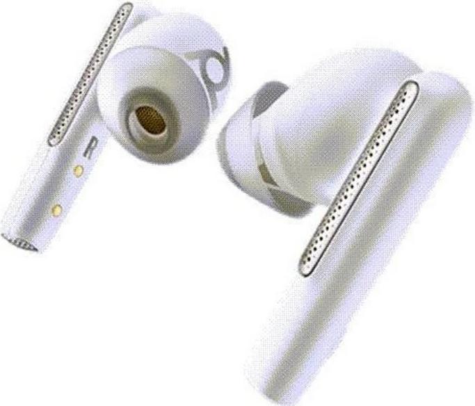 Actual product image Poly Voyager Free 60 UC White Sand Earbuds (ANC, 24 h, Wireless)