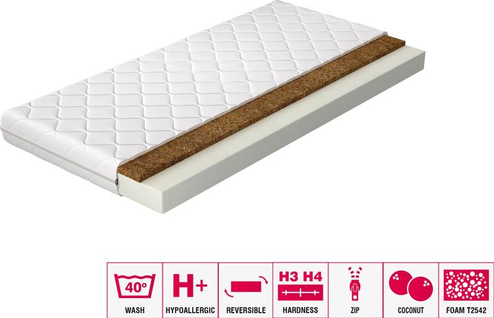 Productafbeelding ELTAP Materac Pankowy Luna (140 x 200, Schuimkern)