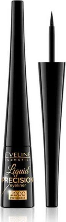 Produktbild Eveline EVELINE Eyeliner Liquid Precision Matt Black czarny eyeliner do oczu (Matt Black)