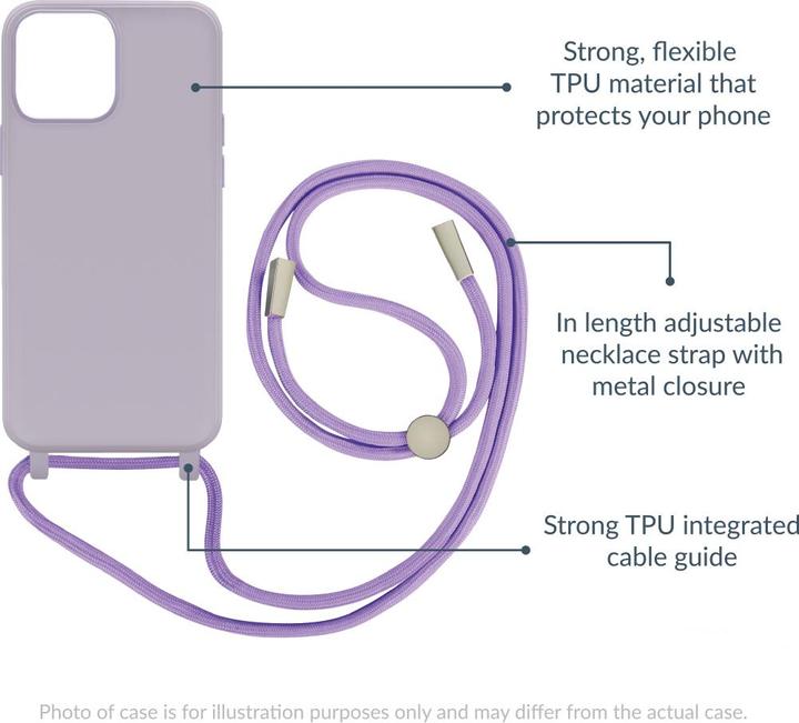 Immagine prodotto Mobilize Custodia Gelly con cordino (Apple iPhone 15 Pro Max)