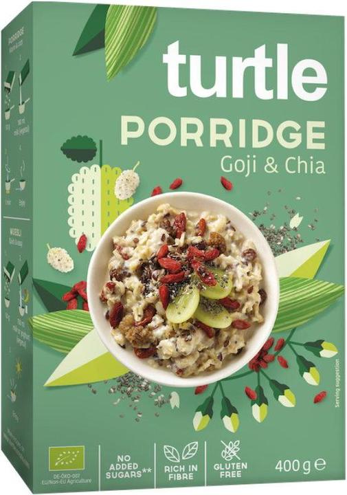 Produktbild Turtle Organic Porridge Goji & Chia (400 g)