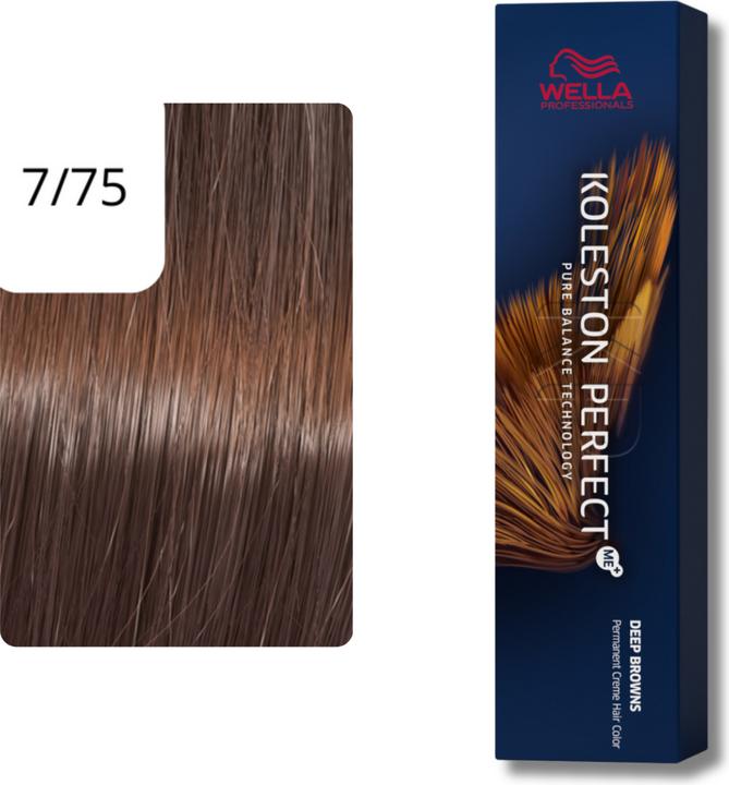 Produktbild Wella Koleston Perfect Me+ (7/75 mittelblond braun-mahagoni)