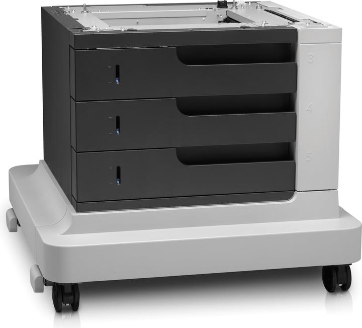 HP CE735A, 3x500-sheet Papiereinzug und Unterstand
