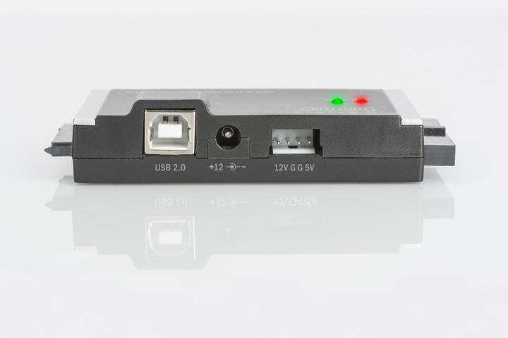 Image du produit Digitus Câble adaptateur USB 2.0 IDE/SATA (USB 2.0, SATA, SATA III, SATA II)