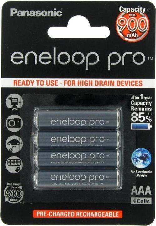 Actual product image Panasonic BQ-CC65 (4 pcs., AAA, Battery + charger)