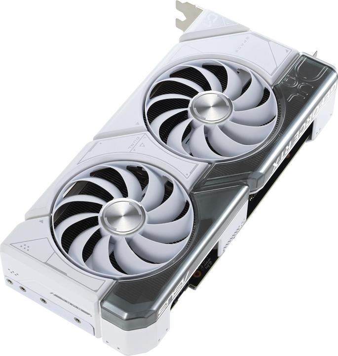 Actual product image ASUS Dual GeForce RTX 4070 White OC Edition (12 GB)