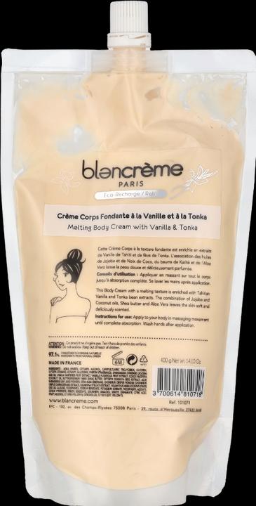 Image du produit Blancreme Crème fondante pour le corps (Crème pour le corps, 400 ml)