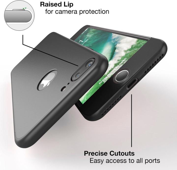 Image du produit Nalia Étui pour téléphone portable 360 degrés (Apple iPhone 7 Plus)