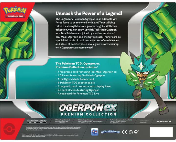 Produktbild Pokémon Pokemon - Ogerpon ex Premium Collection (POK85882) (Englisch, Box Set & Collection)