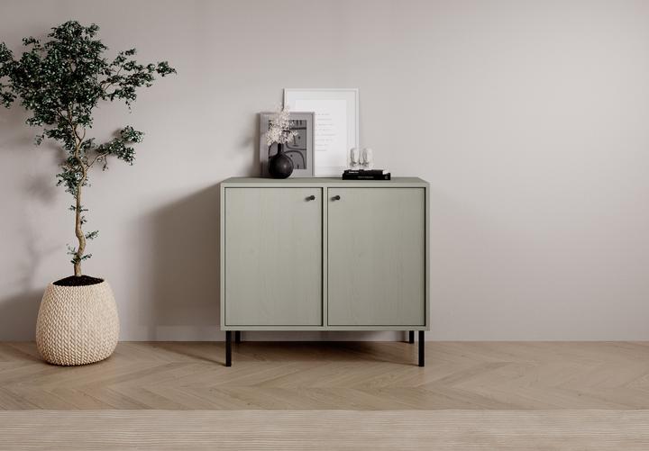 Actual product image ADRK Furniture Tili 2D chest of drawers (83.5 x 41 x 74 cm)