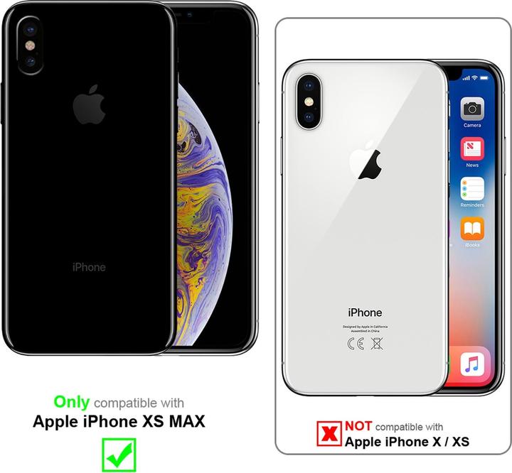Produktbild Cadorabo TPU Brushed Cover (Apple iPhone XS Max)