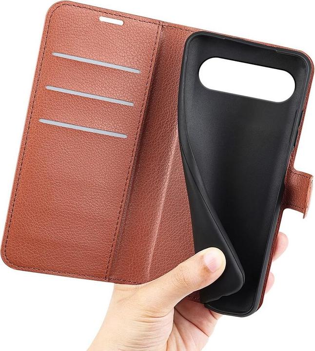 Produktbild Cover-Discount Google Pixel 9 / 9 Pro - Leder Etui Hülle (Google Pixel 9 Pro)