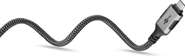 Actual product image Goobay Ethernet cable USB-C to RJ45, 5 m (USB-C, RJ45, RJ45 (1x))
