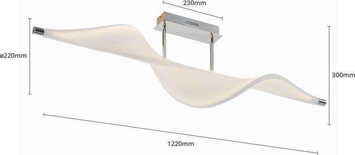 Actual product image Lucande Edano (1360 lm)
