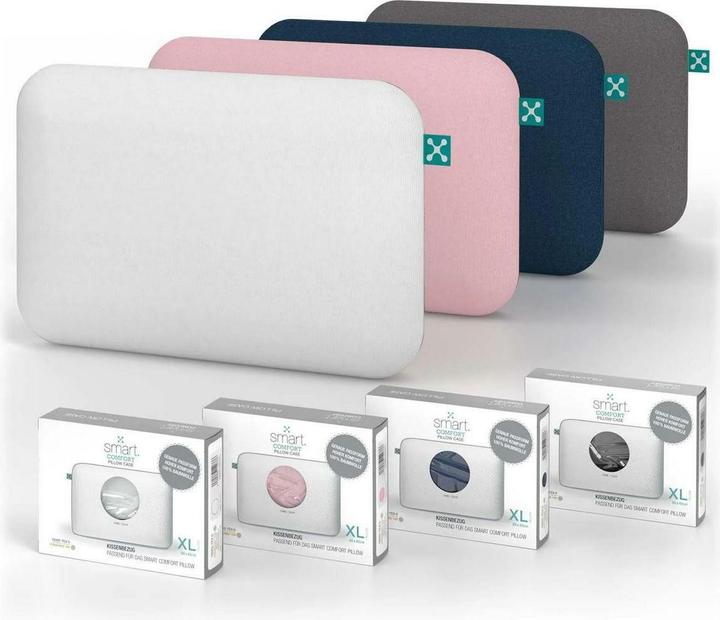 Actual product image Smartsleep Pillowcase Comfort XL 60 x 40 x 13.5 cm, White (Pillowcase, 60 x 40 x 13.5 cm)