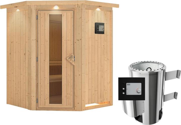 Image du produit Karibu Nanja avec couronne de toit (Contrôle externe Plug & Play 3,6 KW)