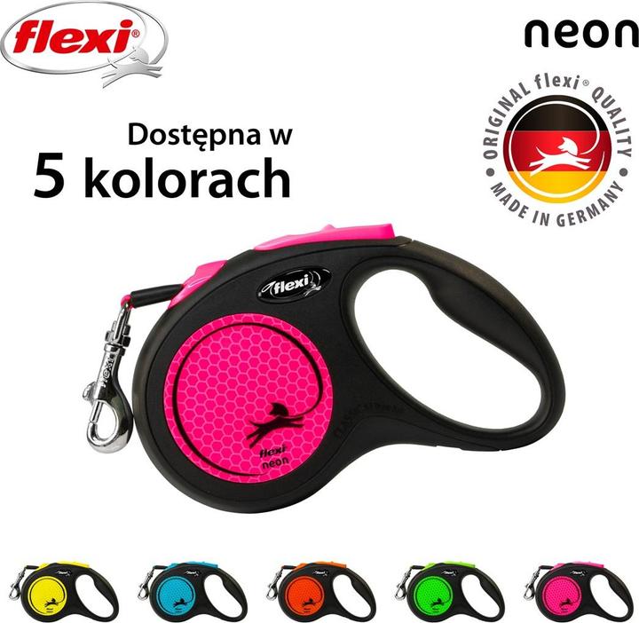 Produktbild Flexi New Neon (S, Hund, Allgemein, Spazieren)
