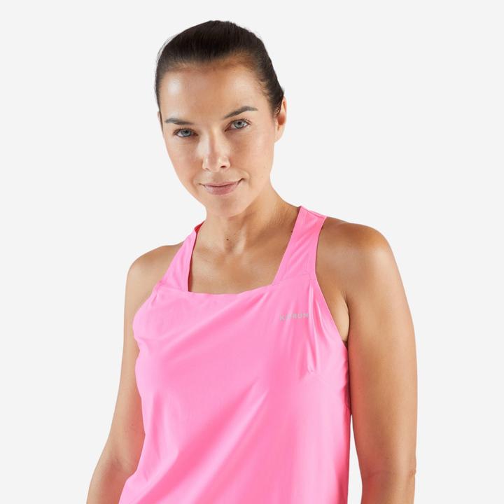 Actual product image Kiprun Lauf-Tanktop Damen leicht - Run 900 Light rosa (XS)