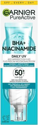 Garnier Bha + Niacinamide Day Face Fluid 40Ml (40 ml)