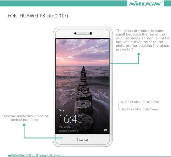 Actual product image Nillkin Matte Series (1 Piece, Huawei P8 Lite (2017))