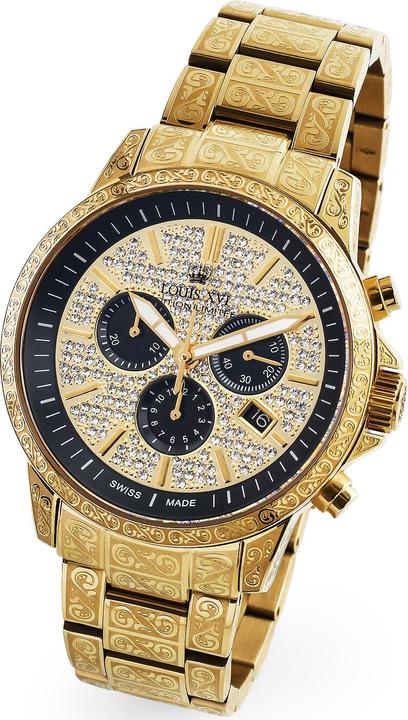 Actual product image Louis XVI Palais Royale Iced Out (Chronograph, 43 mm)