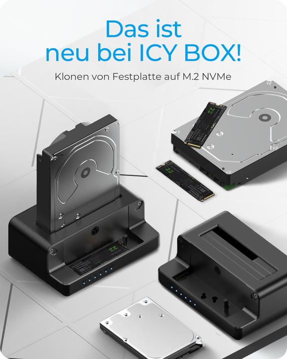 Produktbild Icy Box IB-2914MSCL-C31 (2.5", M.2)
