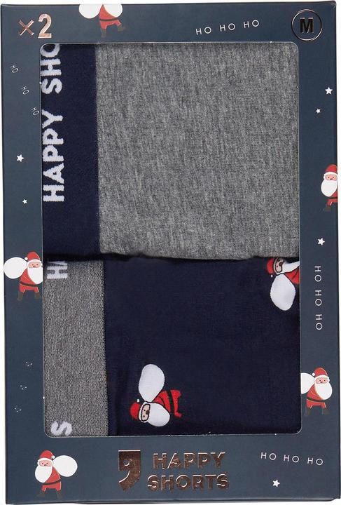 Produktbild Happy shorts Retro Boxer Jersey XMAS (XXL, 2er Pack)