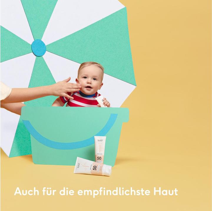 Produktbild Naïf Mineralisches Sonnenschutzspray (Sonnenlotion, SPF 50, 100 ml, 162 g)