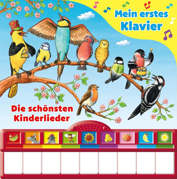 Produktbild Singst du mit? Die schönsten Kinderlieder - Mein erstes Klavier - Kinderbuch mit Klaviertastatur,... (Deutsch, Phoenix International Publications Germany GmbH, Phoenix International Publications Germany GmbH|Axel Dissmann, 2017)
