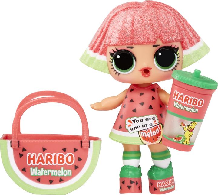 Actual product image MGA L.O.L. Surprise! Loves Mini Sweets X HARIBO Dolls Asst in PDQ