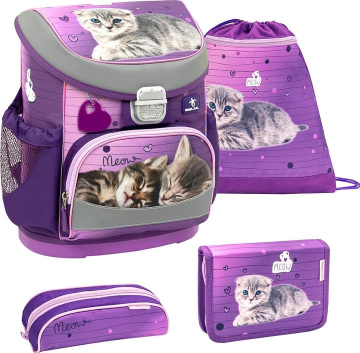 Actual product image Belmil School Bag Set 4 Piece Littly Caty 2 (17 l)